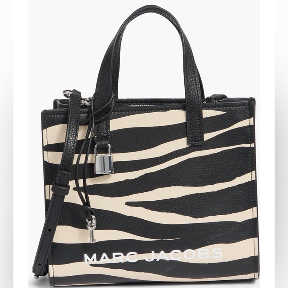 Marc Jacobs Handbags - Marc Jacobs Zebra Stripe Mini Bag in Black and Cream